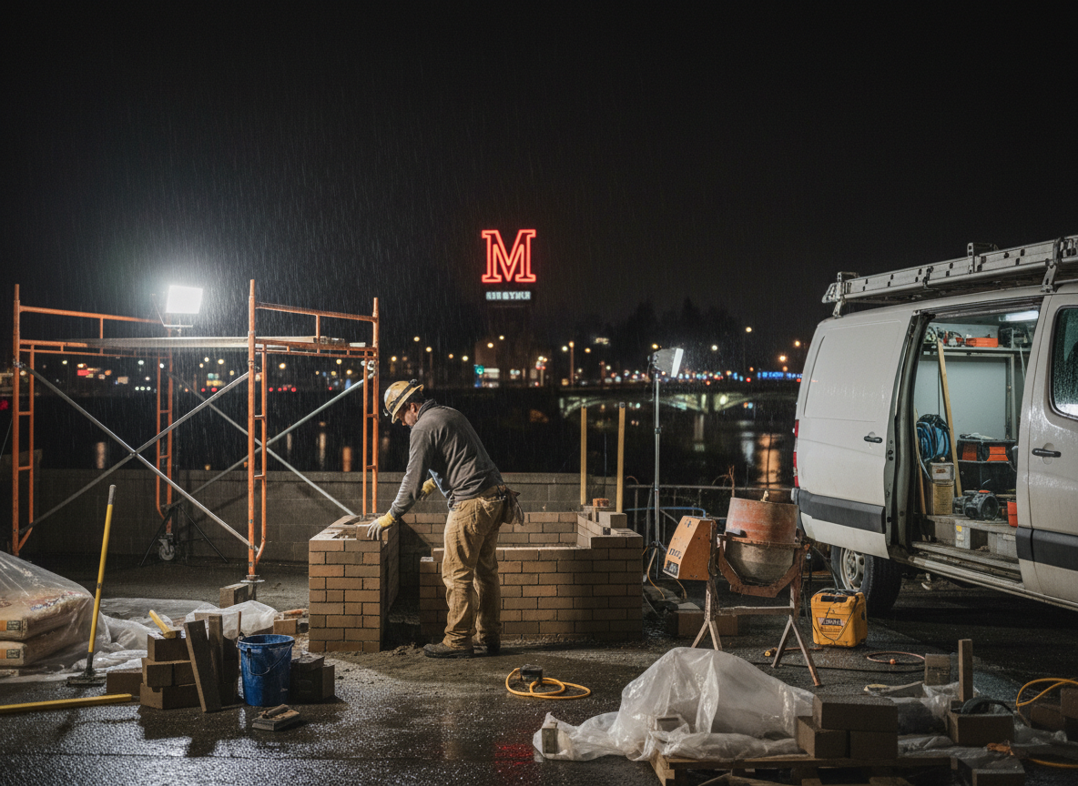 24/7 masonry contractor in Milwaukie