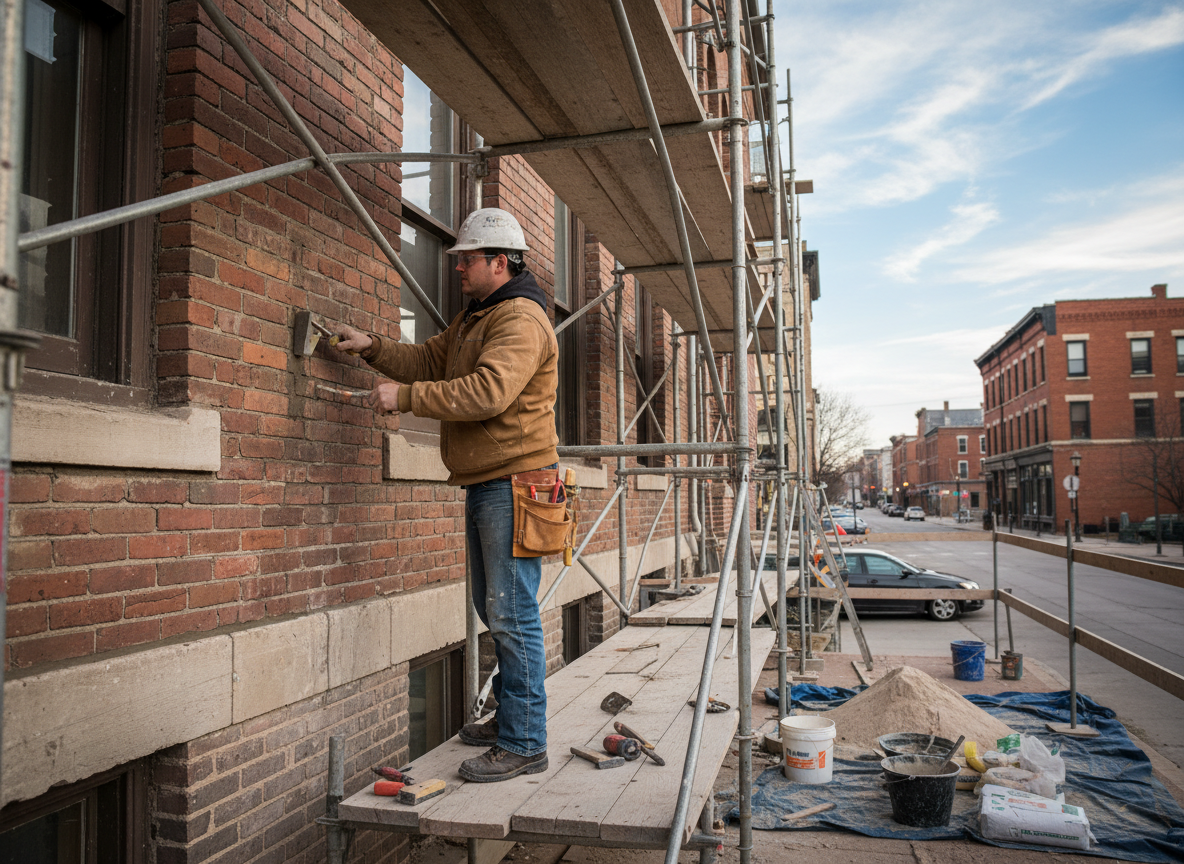 masonry restoration in Milwaukie